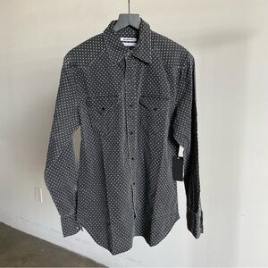NWT Man X One Teaspoon Django Western Shirt in Fox Black Sz Medium